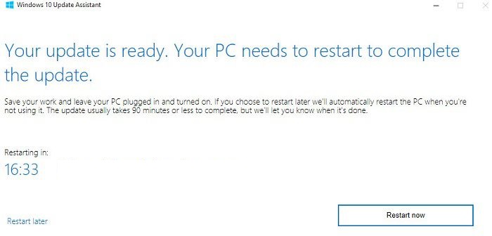 How to upgrade to the latest Windows 10, Update Win! Picture 10