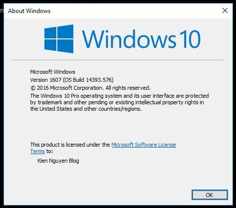 How to upgrade to the latest Windows 10, Update Win! Picture 12