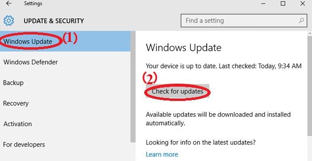 How to upgrade to the latest Windows 10, Update Win! Picture 2