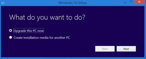 How to upgrade to the latest Windows 10, Update Win! Picture 4
