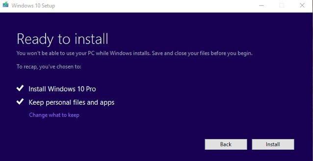 How to upgrade to the latest Windows 10, Update Win! Picture 6