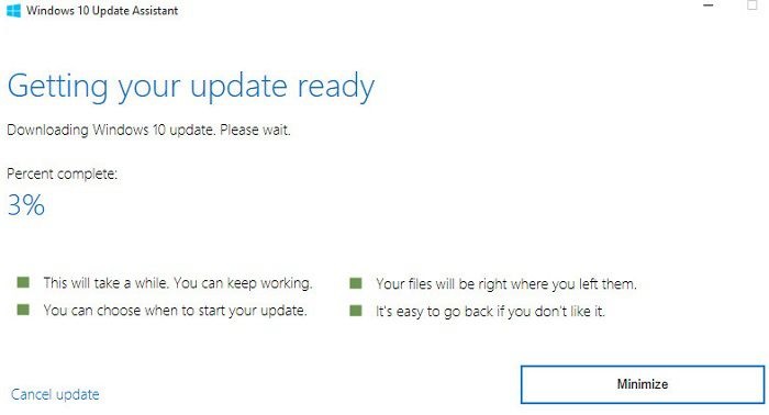 How to upgrade to the latest Windows 10, Update Win! Picture 9