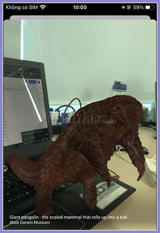 Picture 6 of How to use Arts and Culture to see 3D prehistoric creatures