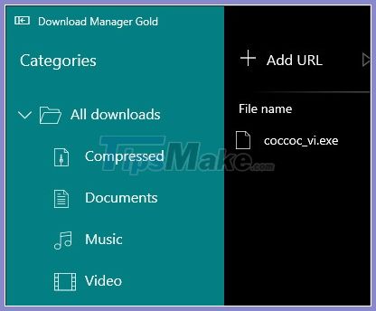 How to use Download Manager Gold to download files on Windows 10 Picture 5