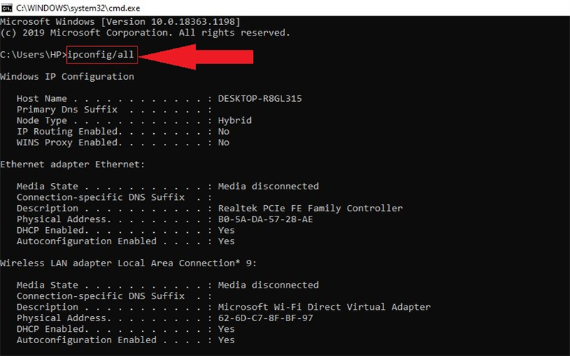 How To Use Ipconfig Command To Refresh Reset IP Address For The Computer