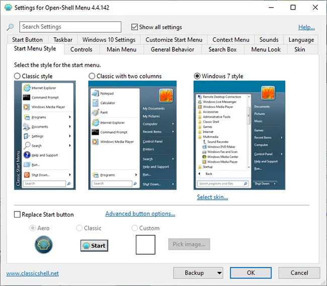 How to use Open-Shell to create your own Start menu on Windows 10 Picture 1