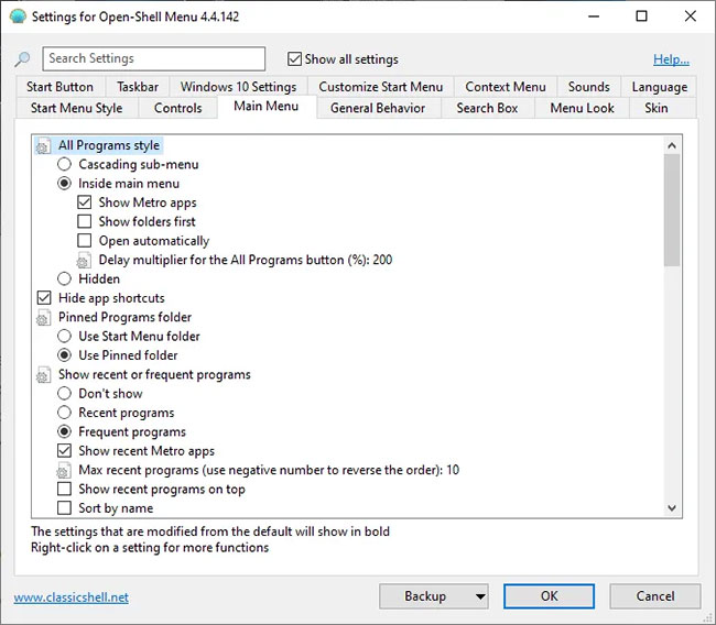 How to use Open-Shell to create your own Start menu on Windows 10 Picture 2