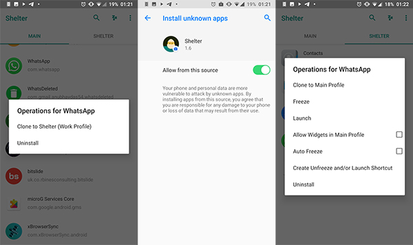 How to use Shelter to sandbox apps on Android Picture 2