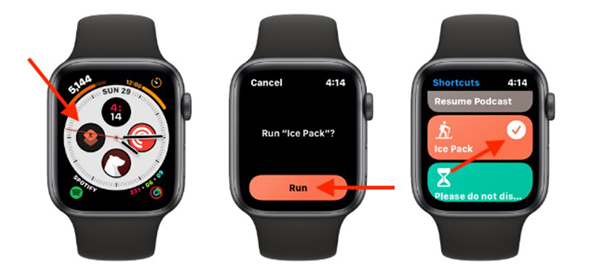 How to use shortcuts on Apple Watch Picture 19