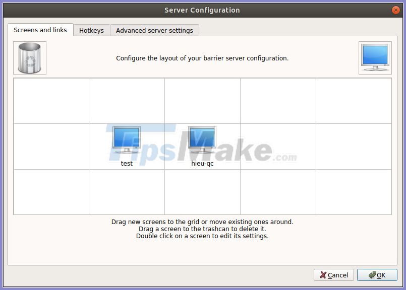 Picture 4 of How to use the keyboard and mouse for 2 PCs with Barrier