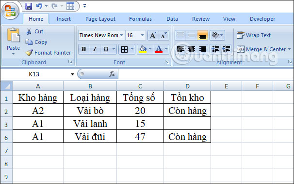 How to use the SUBTOTAL function in Excel Picture 3