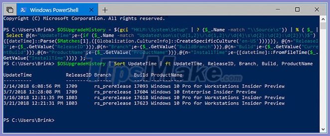 How to view upgrade history in Windows 10 Picture 2