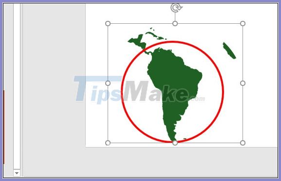 How to zoom in maps, images in PowerPoint Picture 6