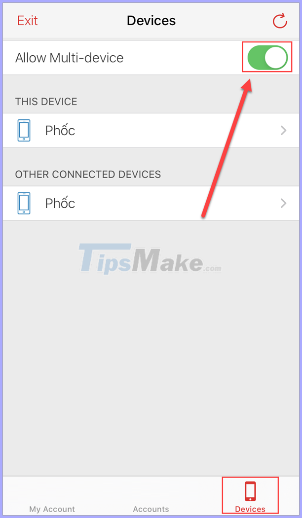 Instructions for installing and using Authy Picture 18