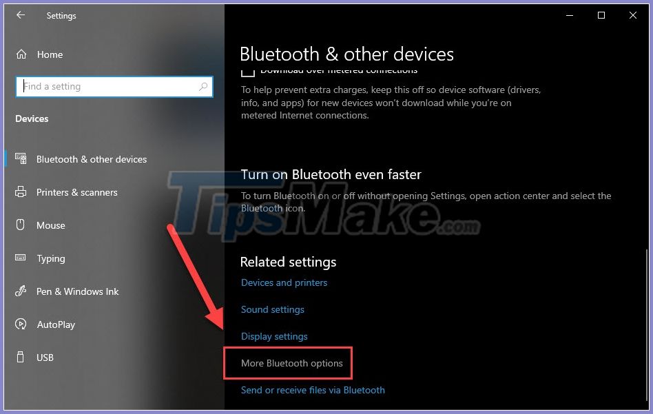 Instructions for turning on and off Bluetooth on Windows 10