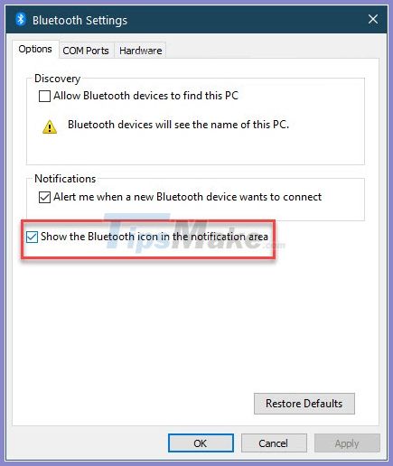Instructions for turning on and off Bluetooth on Windows 10 Picture 12