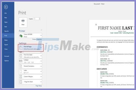 Instructions on how to use the Canon 2900 printer Picture 15