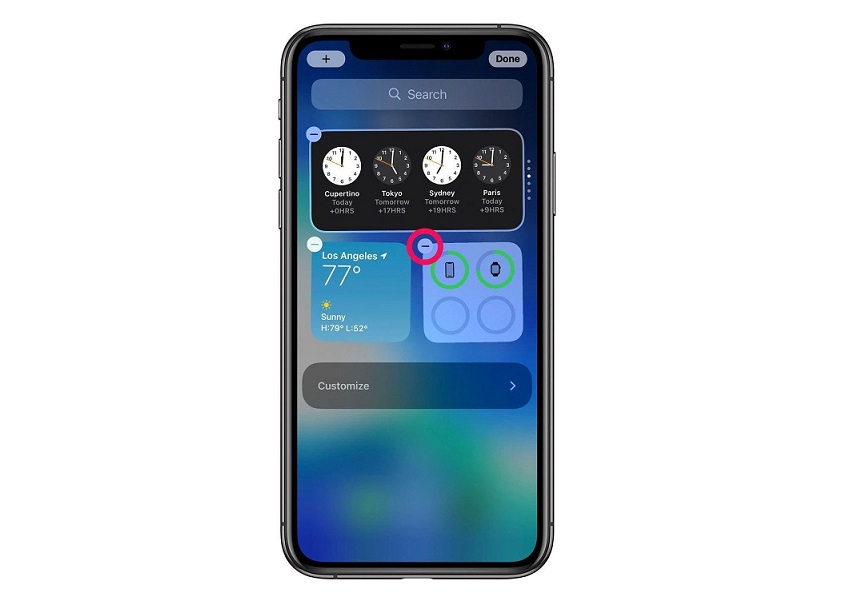 Instructions to change the detailed battery capacity widget on iOS 14 Picture 3
