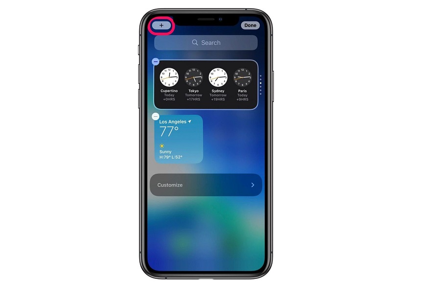 Instructions to change the detailed battery capacity widget on iOS 14 Picture 6