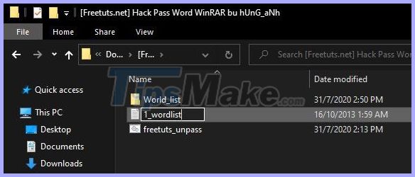 Instructions to crack online Rar files and software Picture 5