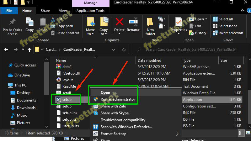 Instructions to install driver for Acer laptop (download from homepage) Picture 11