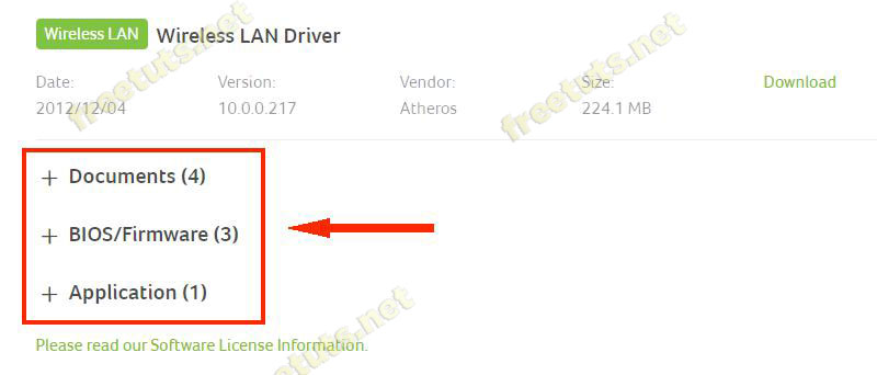 Instructions to install driver for Acer laptop (download from homepage) Picture 9