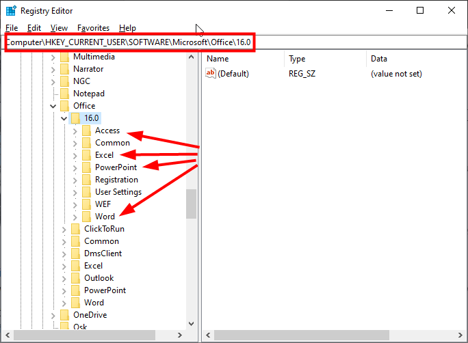 how to reset default settings in word 2013