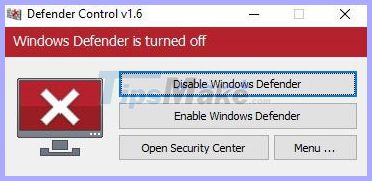 Instructions to turn on / off Windows Defender on Windows 10 Picture 11