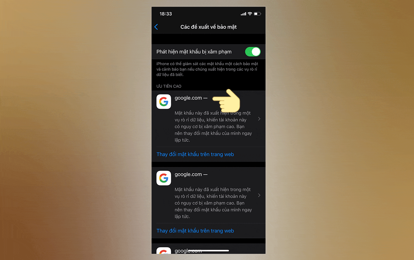 iOS 14 has a nice 'reveal password detection' feature Picture 4