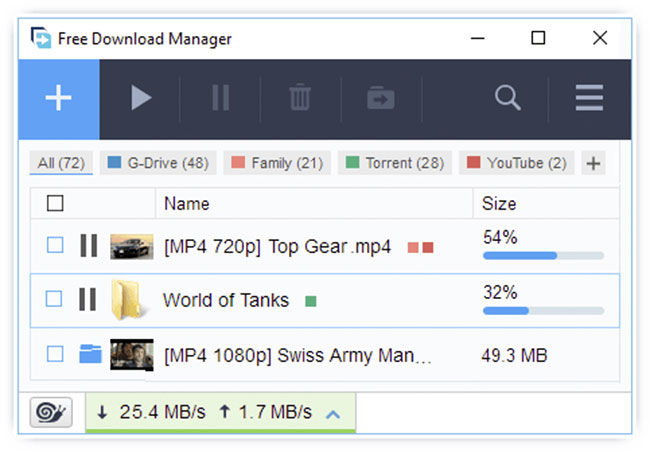 Link Free Download Manager 5.1.38 Picture 2