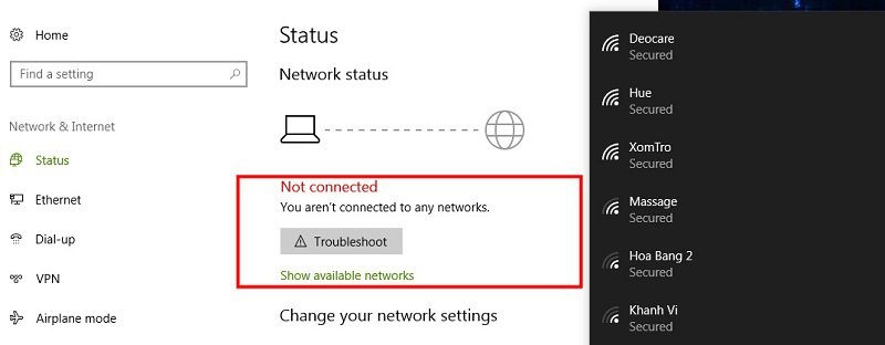 Lost Wifi icon on Windows 10 and how to fix successfully 100% Picture 13
