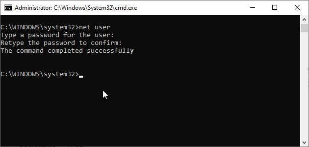 Manage User on Windows by command in CMD Picture 2