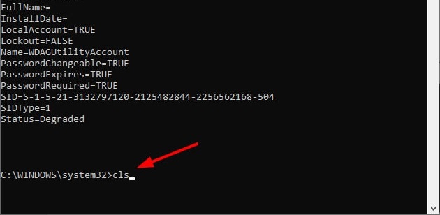 Manage User on Windows by command in CMD Picture 4