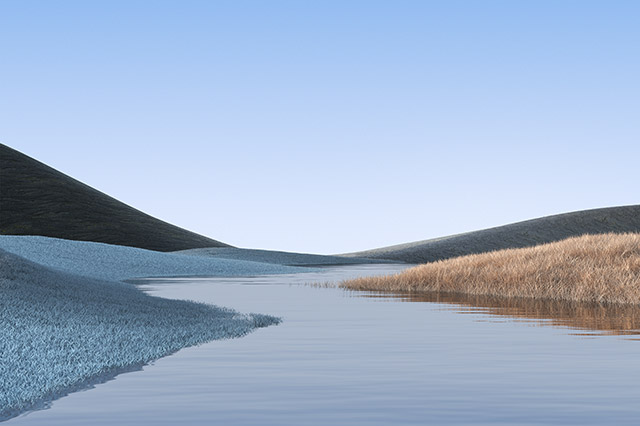 Picture 3 of Please download the beautiful self-designed Microsoft wallpapers