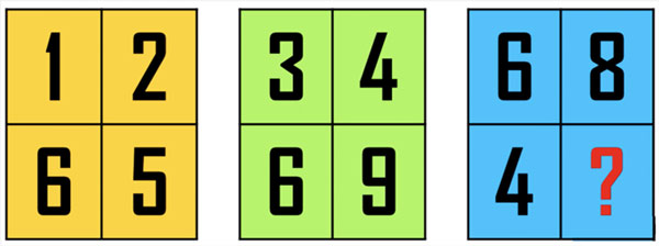 Please try with 5 number-fill problems to help exercise brain Picture 4