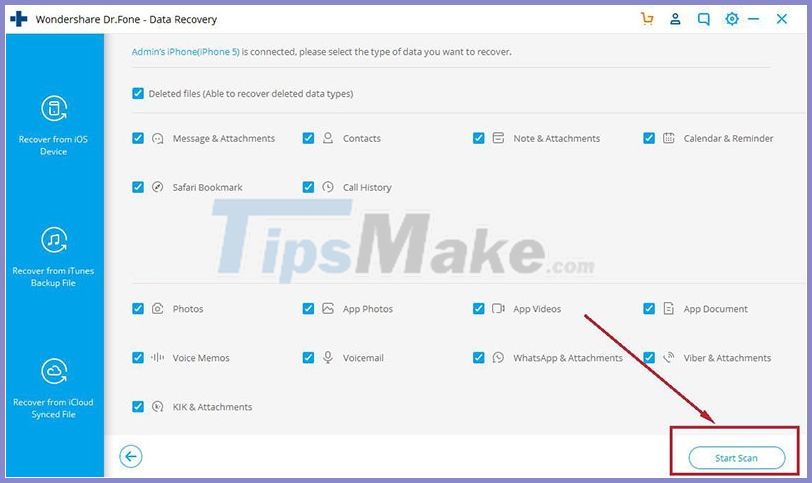 Picture 14 of Recover deleted photos / data on iPhone, iPad