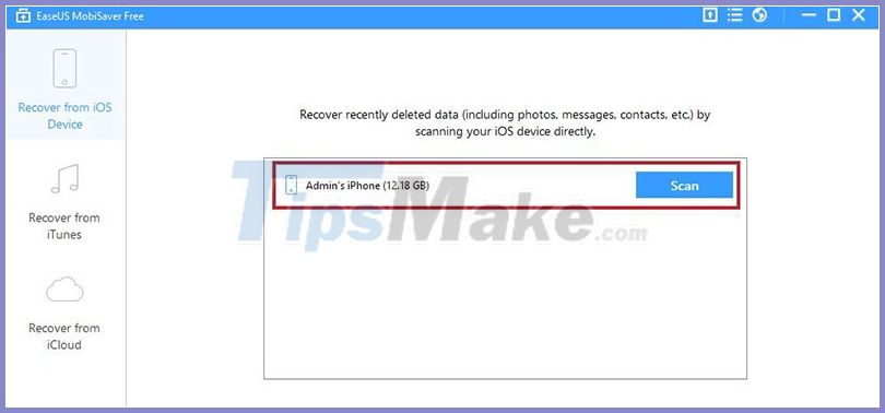 Picture 4 of Recover deleted photos / data on iPhone, iPad
