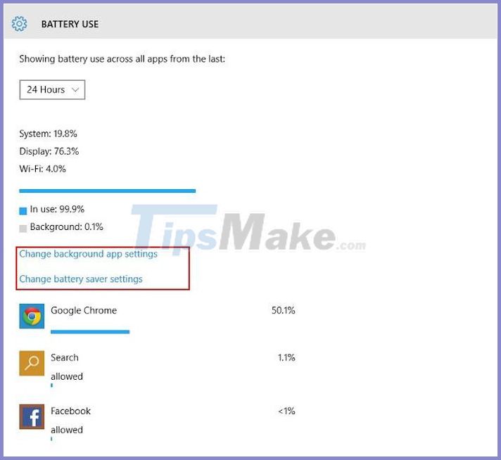 Scores in the background of running apps make your laptop run out of battery quickly Picture 5