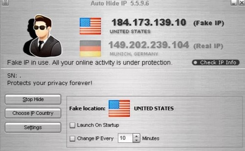Best Software fake ip, change iP, hide iP, play games, surf the Web anonymously 2021 Picture 10