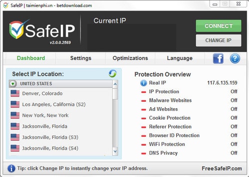 Best Software fake ip, change iP, hide iP, play games, surf the Web anonymously 2021 Picture 5