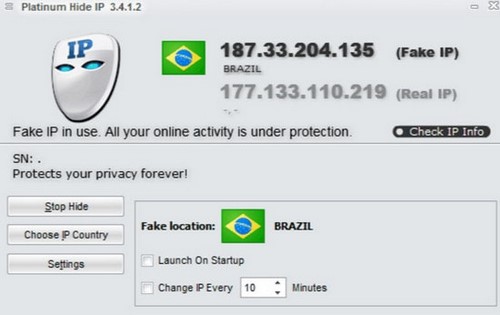 Best Software fake ip, change iP, hide iP, play games, surf the Web anonymously 2021 Picture 7