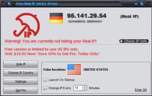 Best Software fake ip, change iP, hide iP, play games, surf the Web anonymously 2021 Picture 8