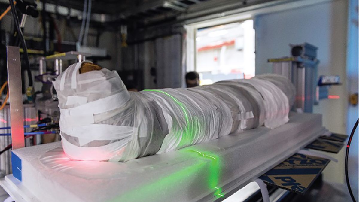 The mystery inside the mummies has a real human face in Egypt Picture 3