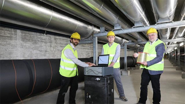 The new fiber optic sensor is capable of transmitting data 100 times faster Picture 1
