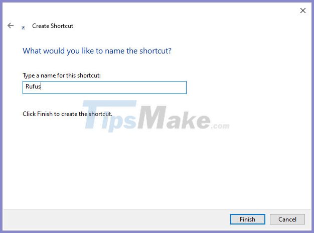 The trick to create a shortcut to run the application under Admin Picture 6