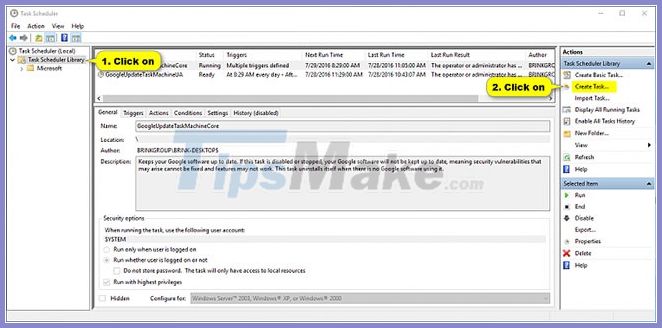 The trick to create a shortcut to run the application under Admin Picture 9
