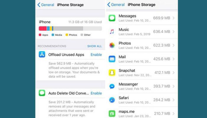 Tips to help old iPhone also run as fast as new Picture 2