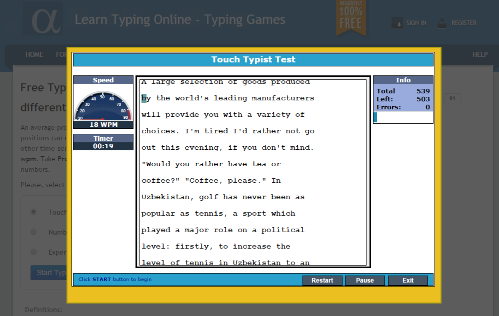 Top 10 free online typing speed test websites Picture 4