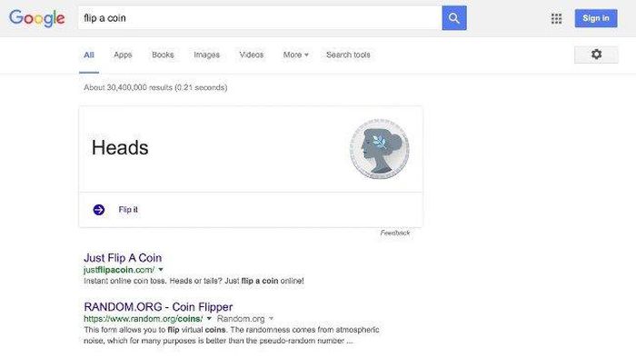 Top 10 hidden keywords that open up many interesting things on Google Picture 2