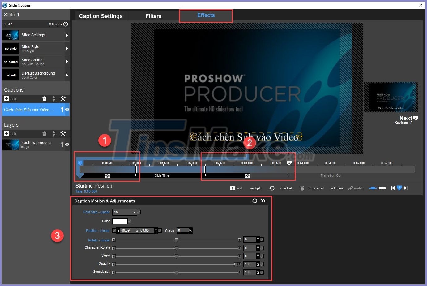 Top 10 tips for using ProShow Producer Picture 54